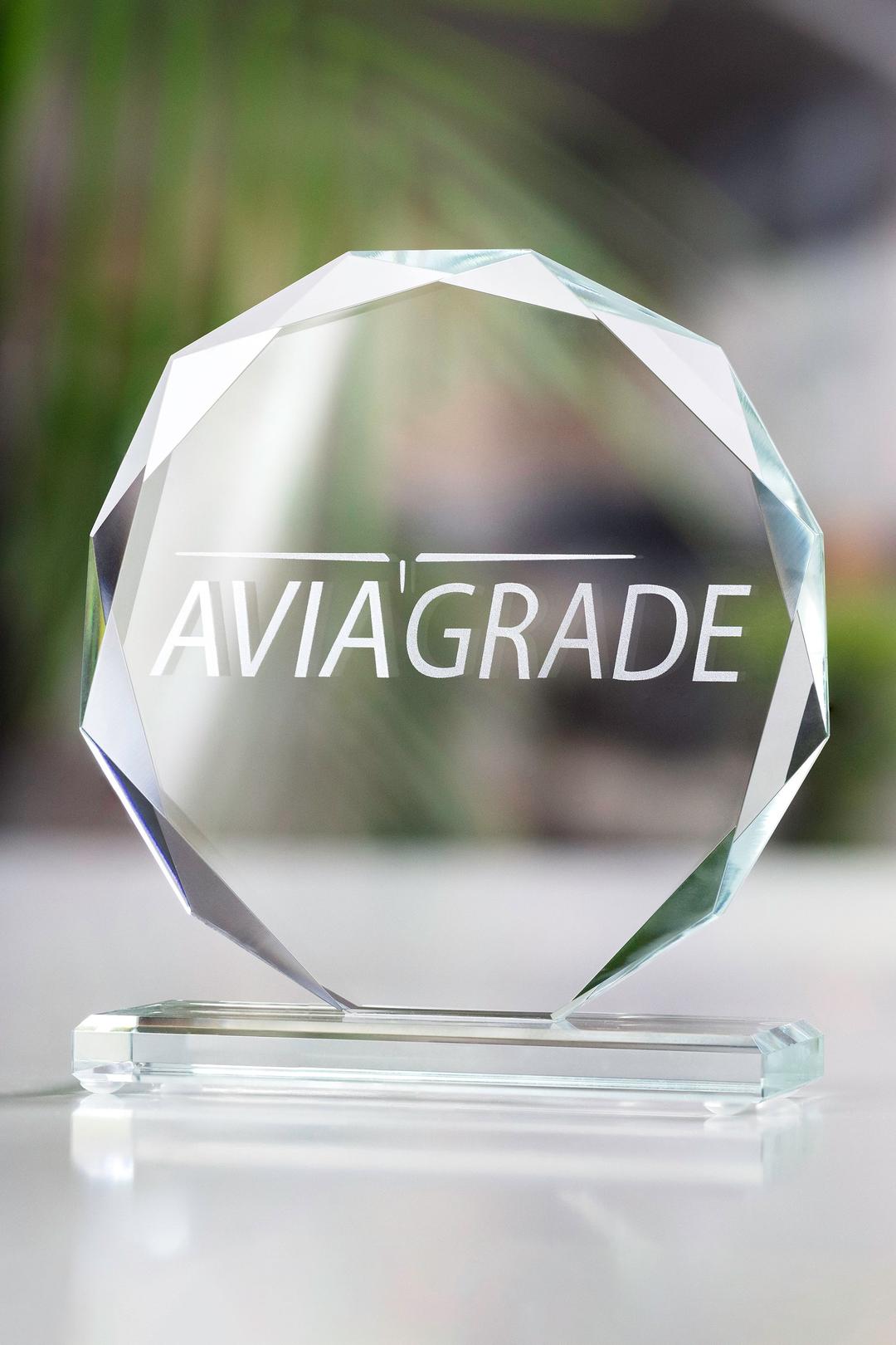 Statuette i glas -  GLA0001