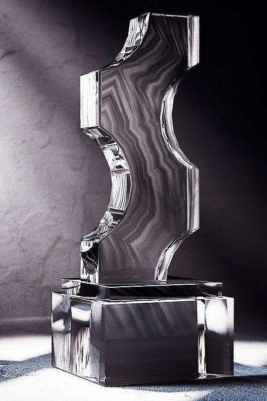 Statuette i krystal -  GLA0338