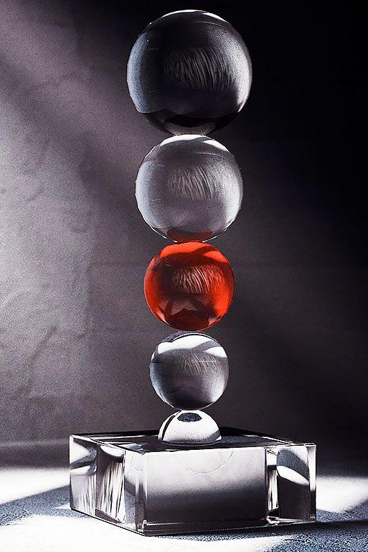 Statuette i krystal -  GLA0339