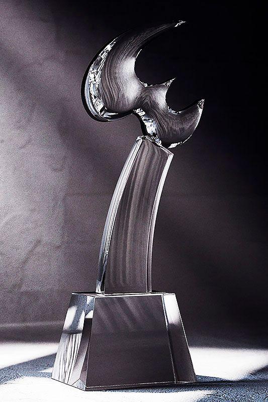 Statuette i krystal -  GLA0342