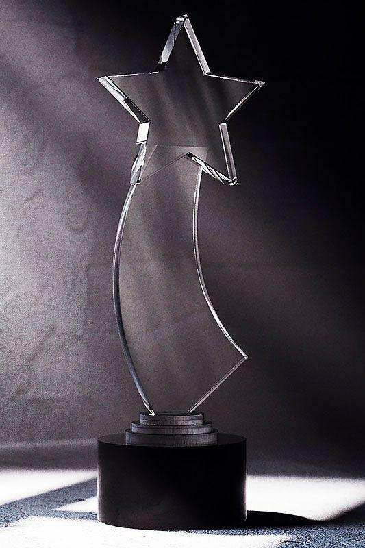 Statuette i krystal -  GLA0363