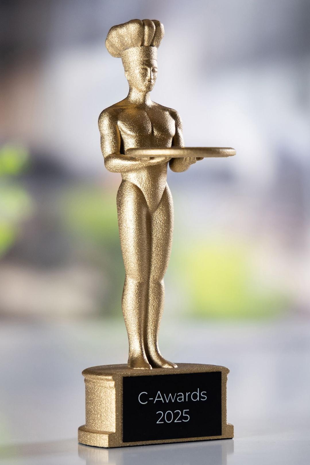 3D-printet statuette -  D3D008