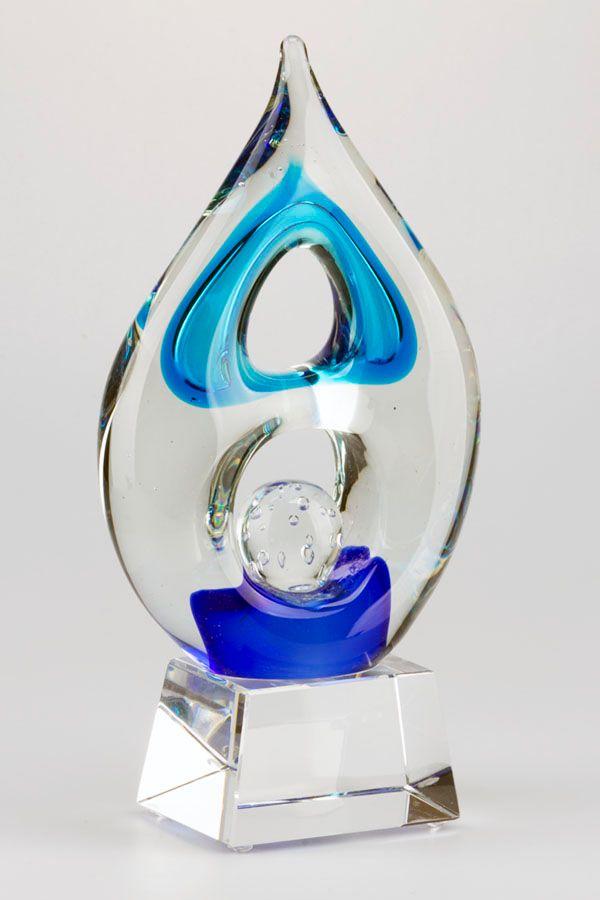 Statuette i glas -  GLA0089