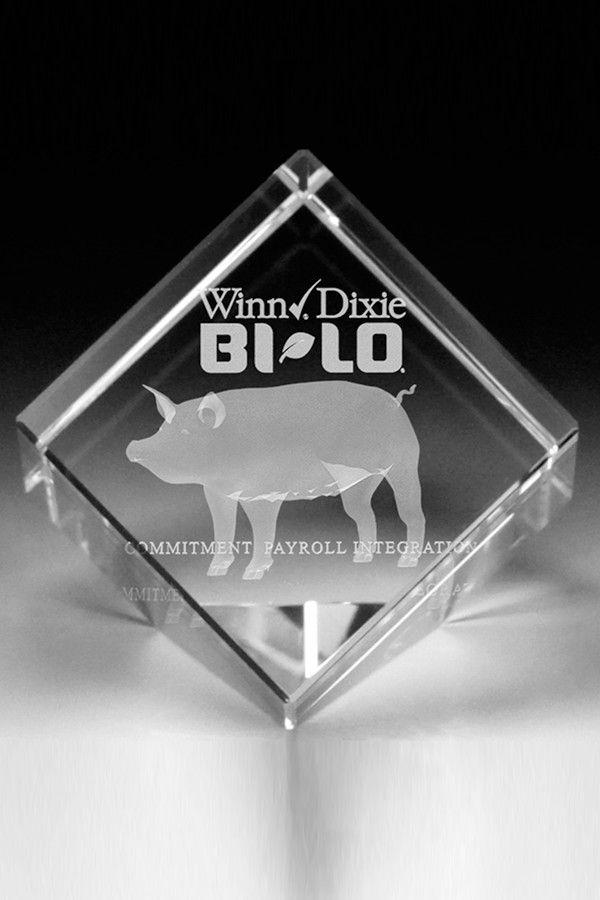 Statuette i glas -  GLA0107