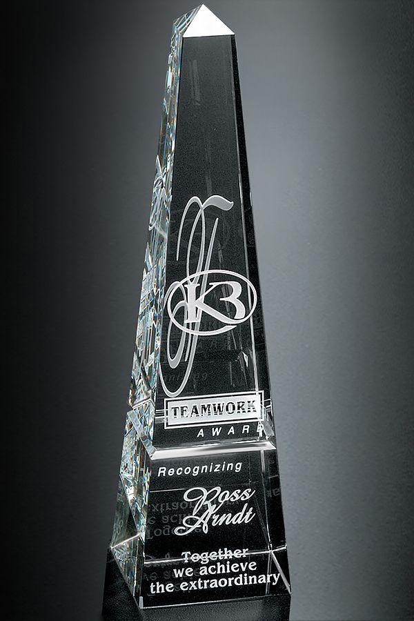 Statuette i krystal -  GLA0115
