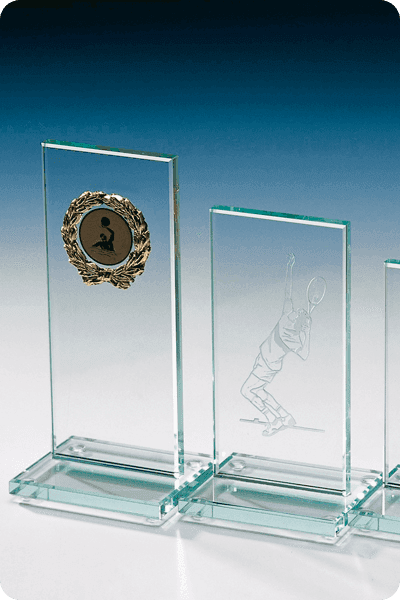 Statuette i glas -  GLA0212