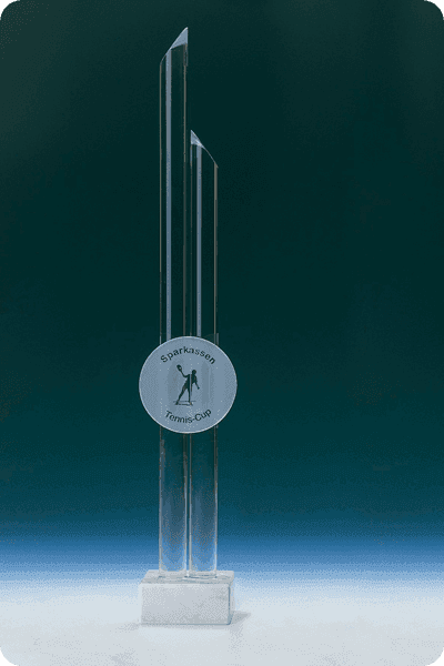 Statuette i glas -  GLA0219