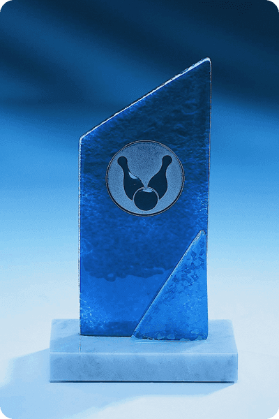 Statuette i glas -  GLA0220