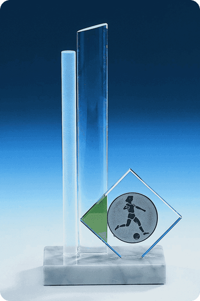 Statuette i glas -  GLA0232
