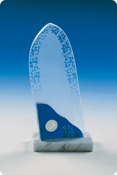 Statuette i glas -  GLA0237