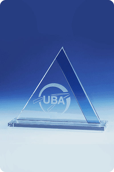 Statuette i glas -  GLA0242