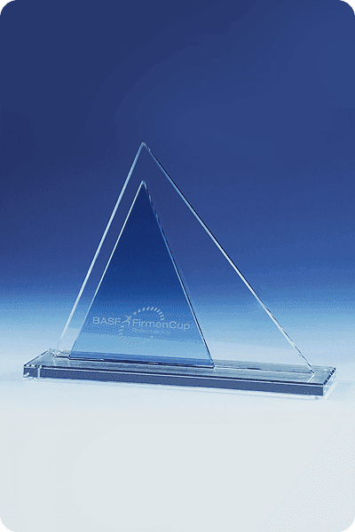 Statuette i glas -  GLA0243