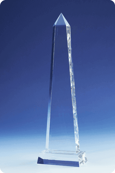 Statuette i glas -  GLA0244