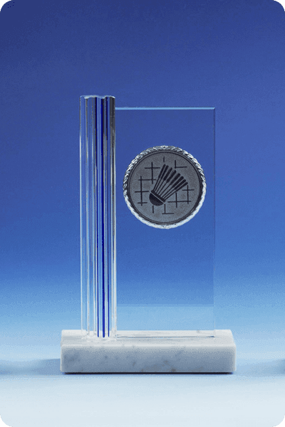 Statuette i glas -  GLA0249
