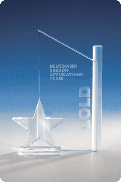 Statuette i glas -  GLA0261