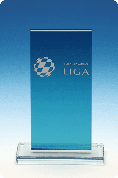Statuette i glas -  GLA0266