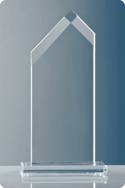 Statuette i glas -  GLA0281
