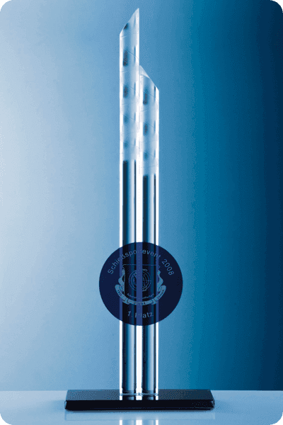 Statuette i glas -  GLA0283