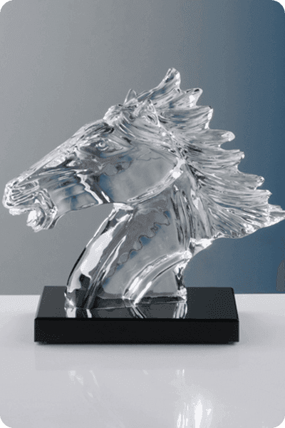 Statuette i glas -  GLA0285