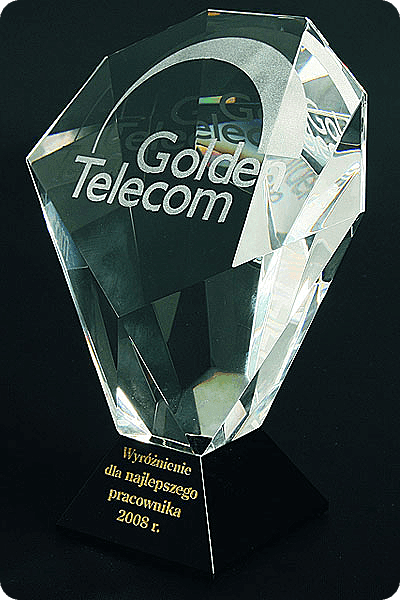 Statuette i krystal -  GLA0044