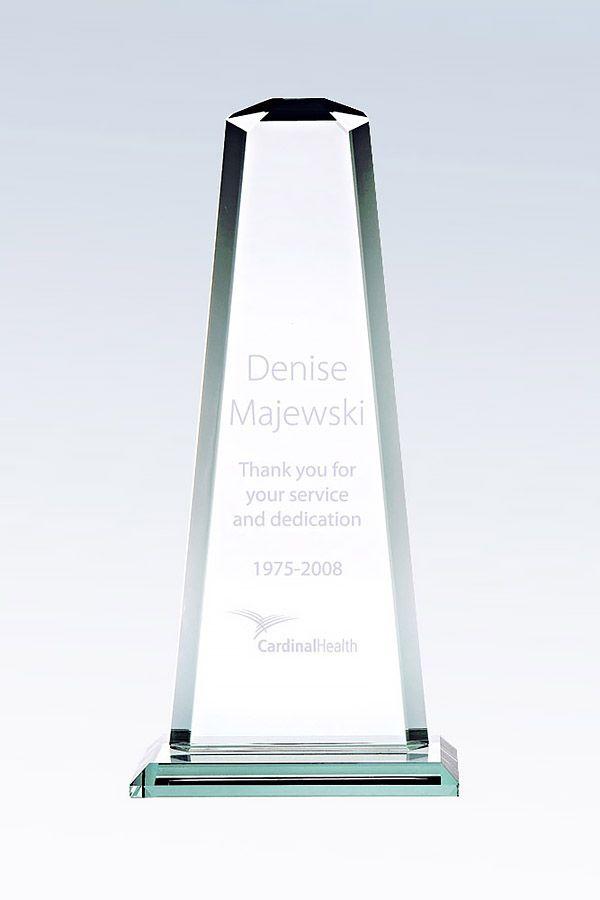 Statuette i glas -  GLA0611