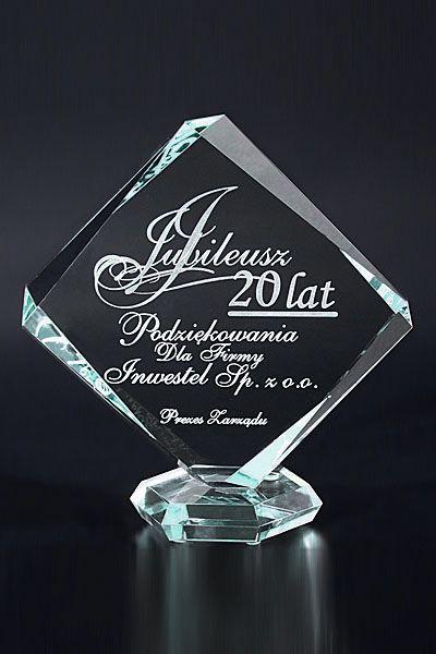 Statuette i glas -  GLA0078