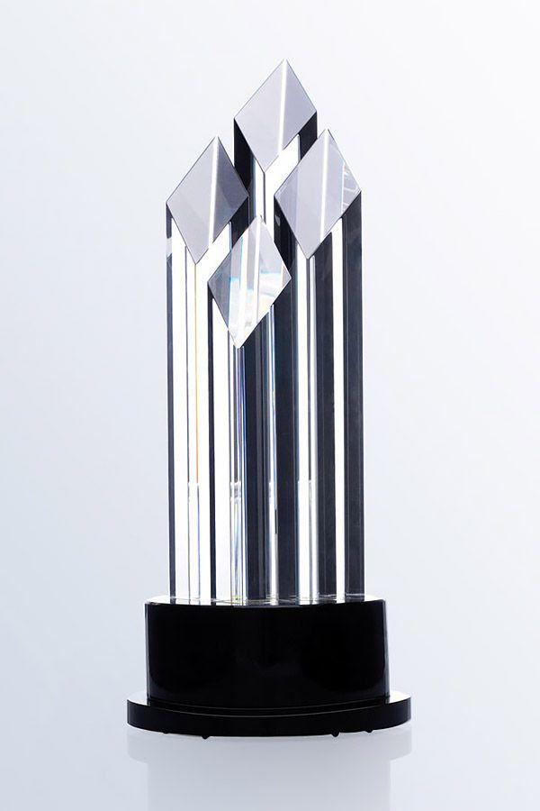 Statuette i krystal -  GLA0843