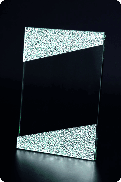 Statuette i glas -  GLA0936
