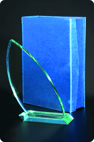 Statuette i glas -  GLA0942