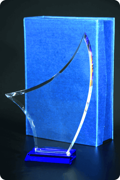 Statuette i glas -  GLA0944