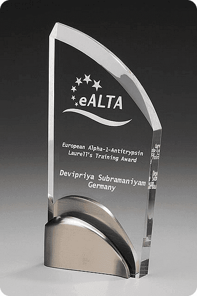 Statuette i glas -  GLA0964