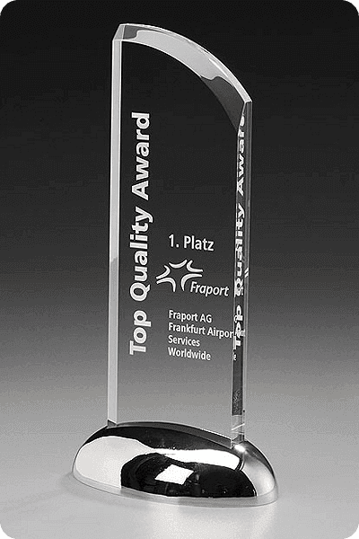 Statuette i glas -  GLA0966