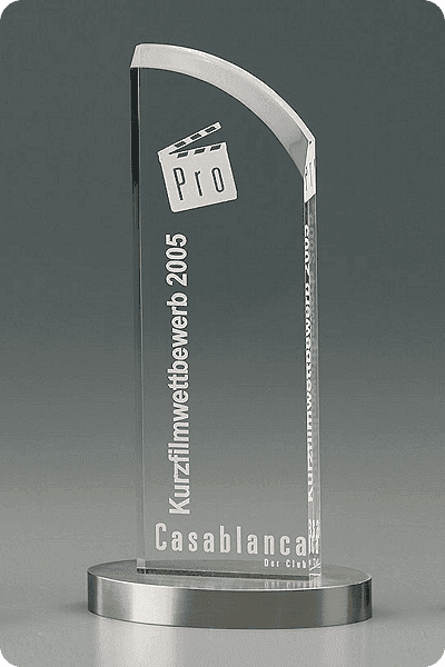 Statuette i glas -  GLA0969