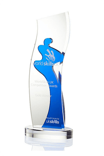 Statuette i glas -  GLA0973