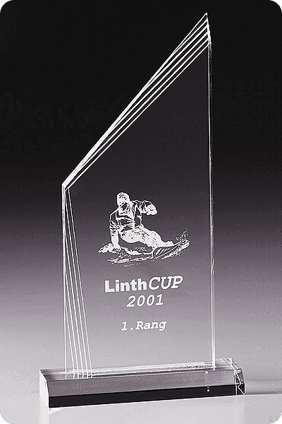 Statuette i glas -  GLA0977