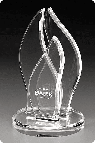Statuette i krystal -  GLA0982