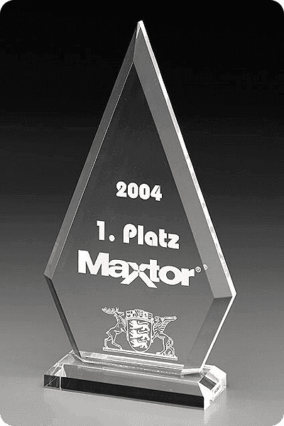 Statuette i glas -  GLA0983