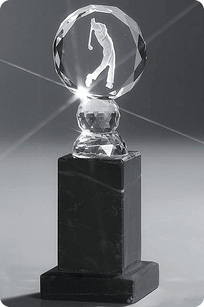 Statuette i krystal -  GLA1011
