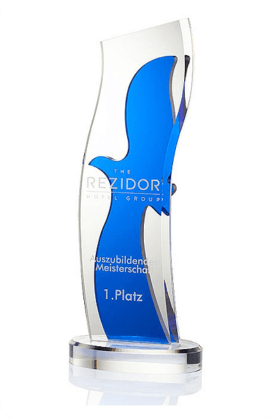 Statuette i glas -  GLA1017