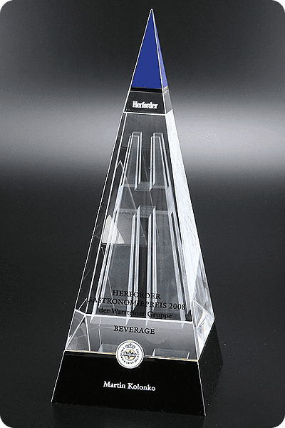 Statuette i krystal -  GLA1018
