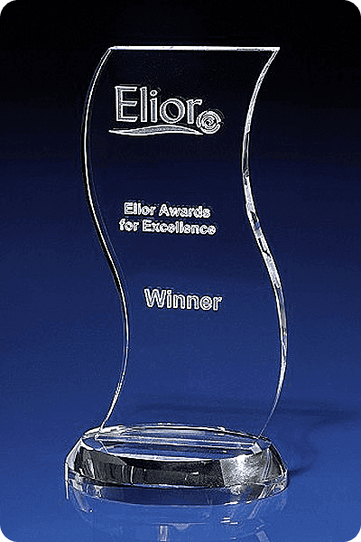Statuette i glas -  GLA0101
