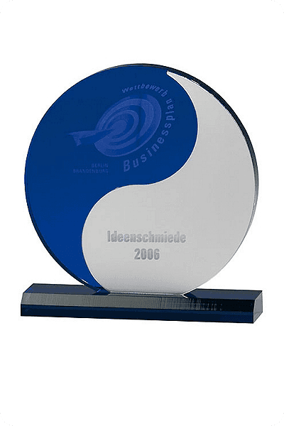 Statuette i glas -  GLA1025