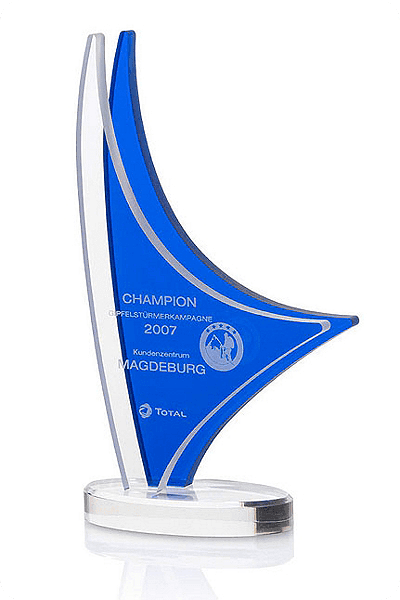 Statuette i glas -  GLA1029
