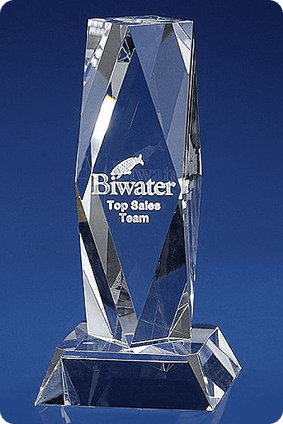 Statuette i krystal -  GLA0118