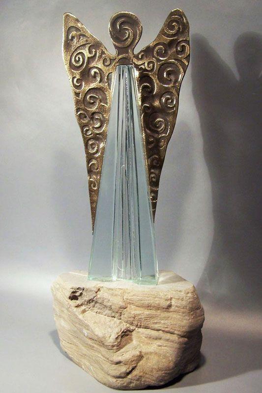 Statuette i glas -  GLA1201