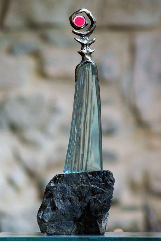 Statuette i glas -  GLA1210