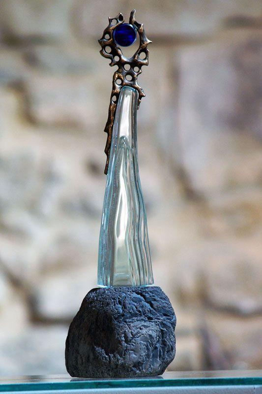 Statuette i glas -  GLA1211