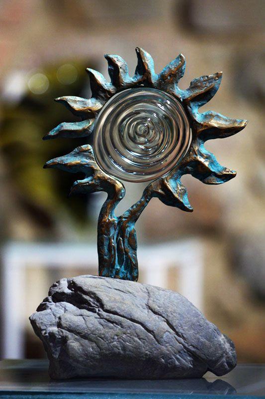 Statuette i glas -  GLA1212