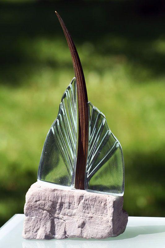 Statuette i glas -  GLA1214