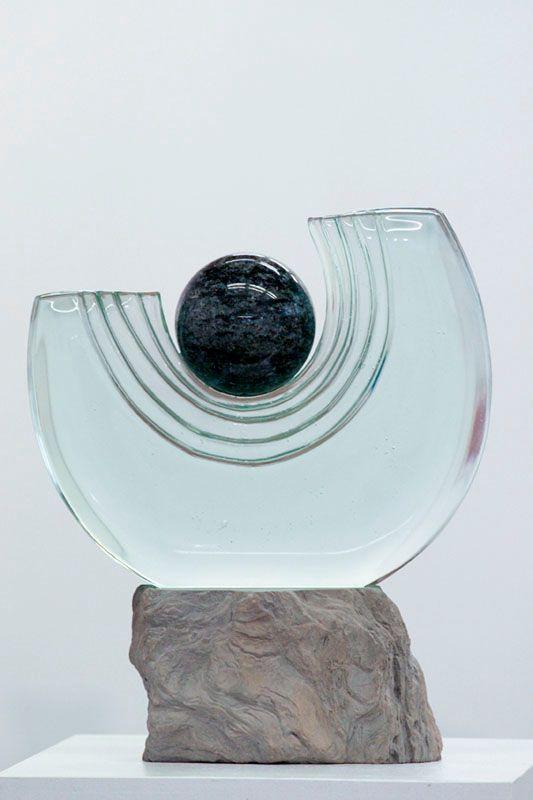 Statuette i glas -  GLA1217